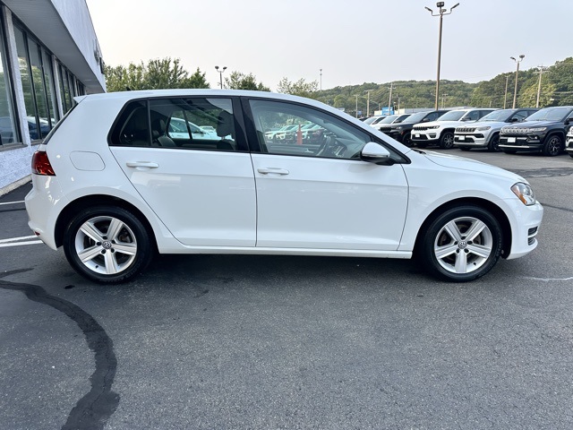 2017 Pure White Volkswagen Golf Wolfsburg FWD Hatchback