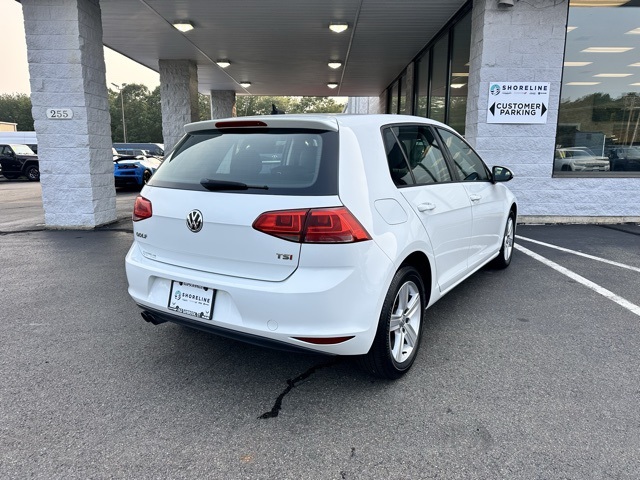 2017 Pure White Volkswagen Golf Wolfsburg FWD Hatchback