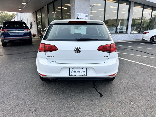 2017 Pure White Volkswagen Golf Wolfsburg FWD Hatchback