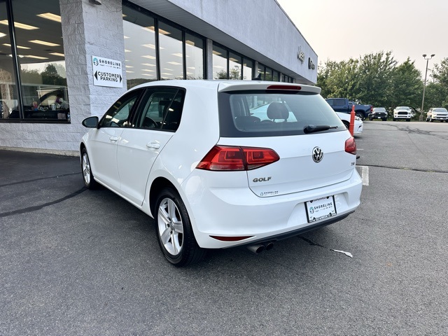 2017 Pure White Volkswagen Golf Wolfsburg FWD Hatchback
