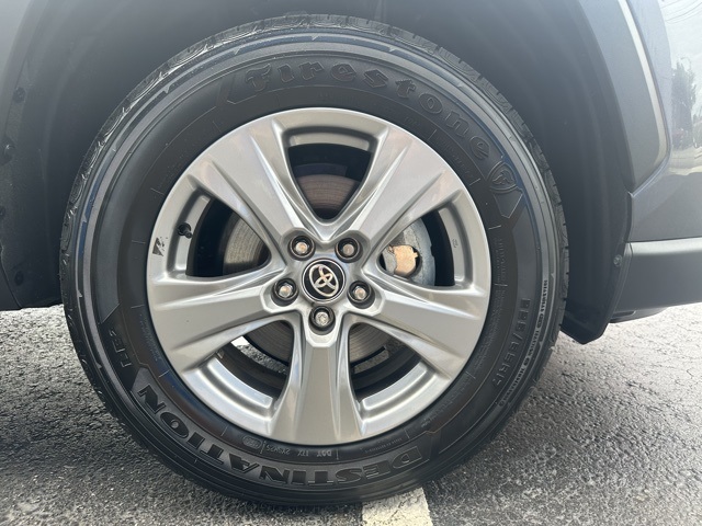 2024 Silver Toyota RAV4 Hybrid XLE AWD SUV
