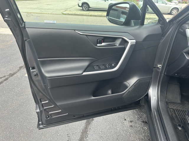 2024 Silver Toyota RAV4 Hybrid XLE AWD SUV