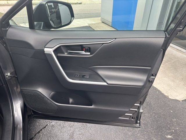 2024 Silver Toyota RAV4 Hybrid XLE AWD SUV