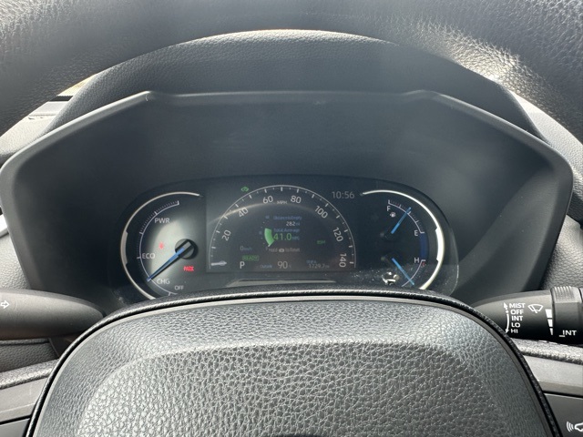 2024 Silver Toyota RAV4 Hybrid XLE AWD SUV