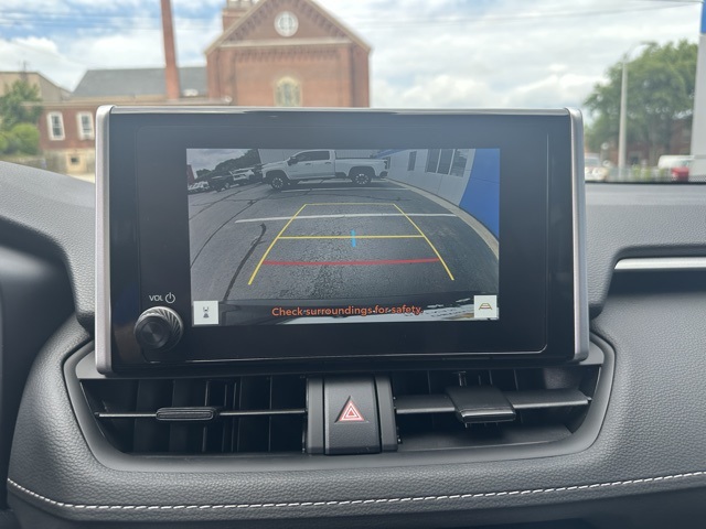 2024 Silver Toyota RAV4 Hybrid XLE AWD SUV