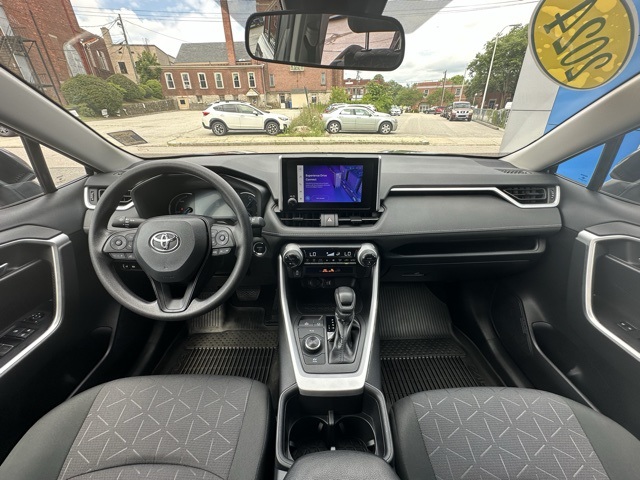 2024 Silver Toyota RAV4 Hybrid XLE AWD SUV