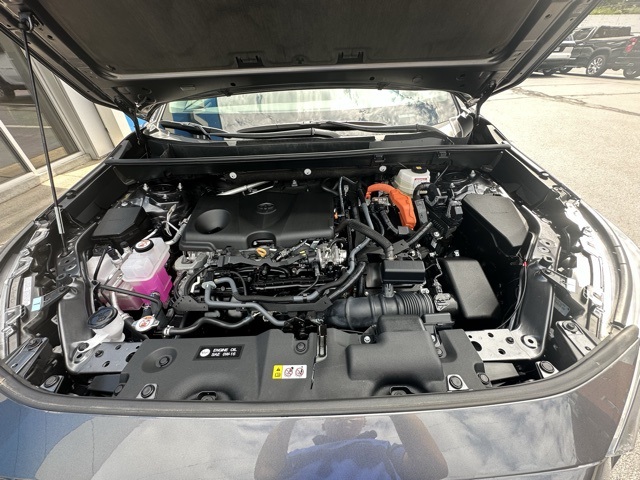 2024 Silver Toyota RAV4 Hybrid XLE AWD SUV