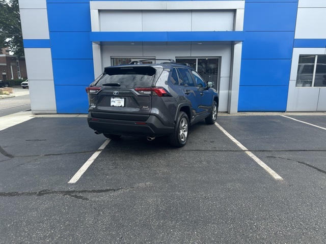 2024 Silver Toyota RAV4 Hybrid XLE AWD SUV