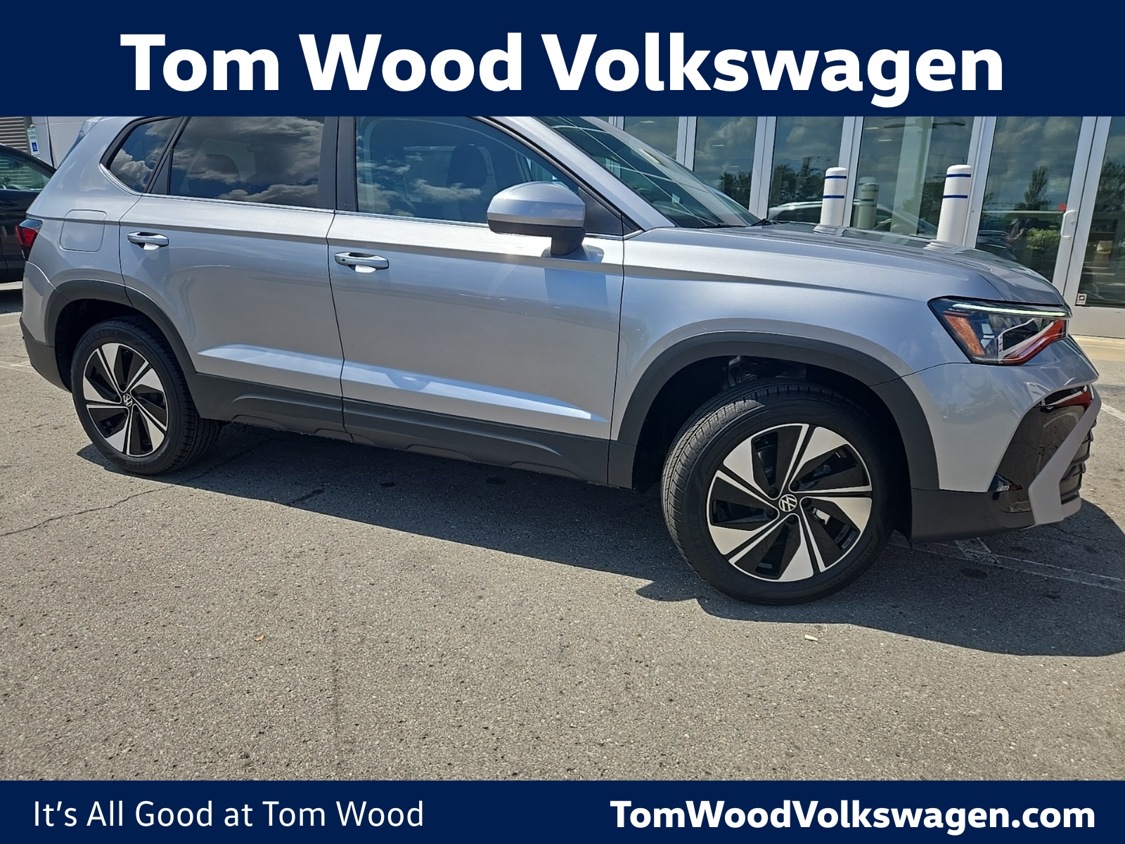 new 2025 Volkswagen Taos car, priced at $27,300