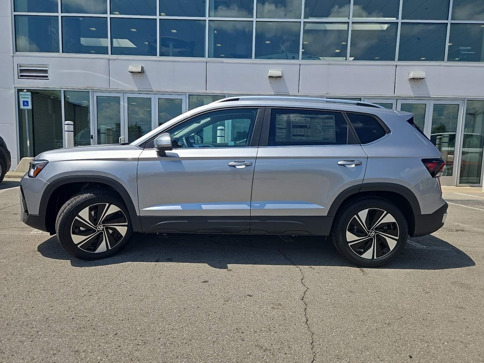new 2025 Volkswagen Taos car, priced at $27,300