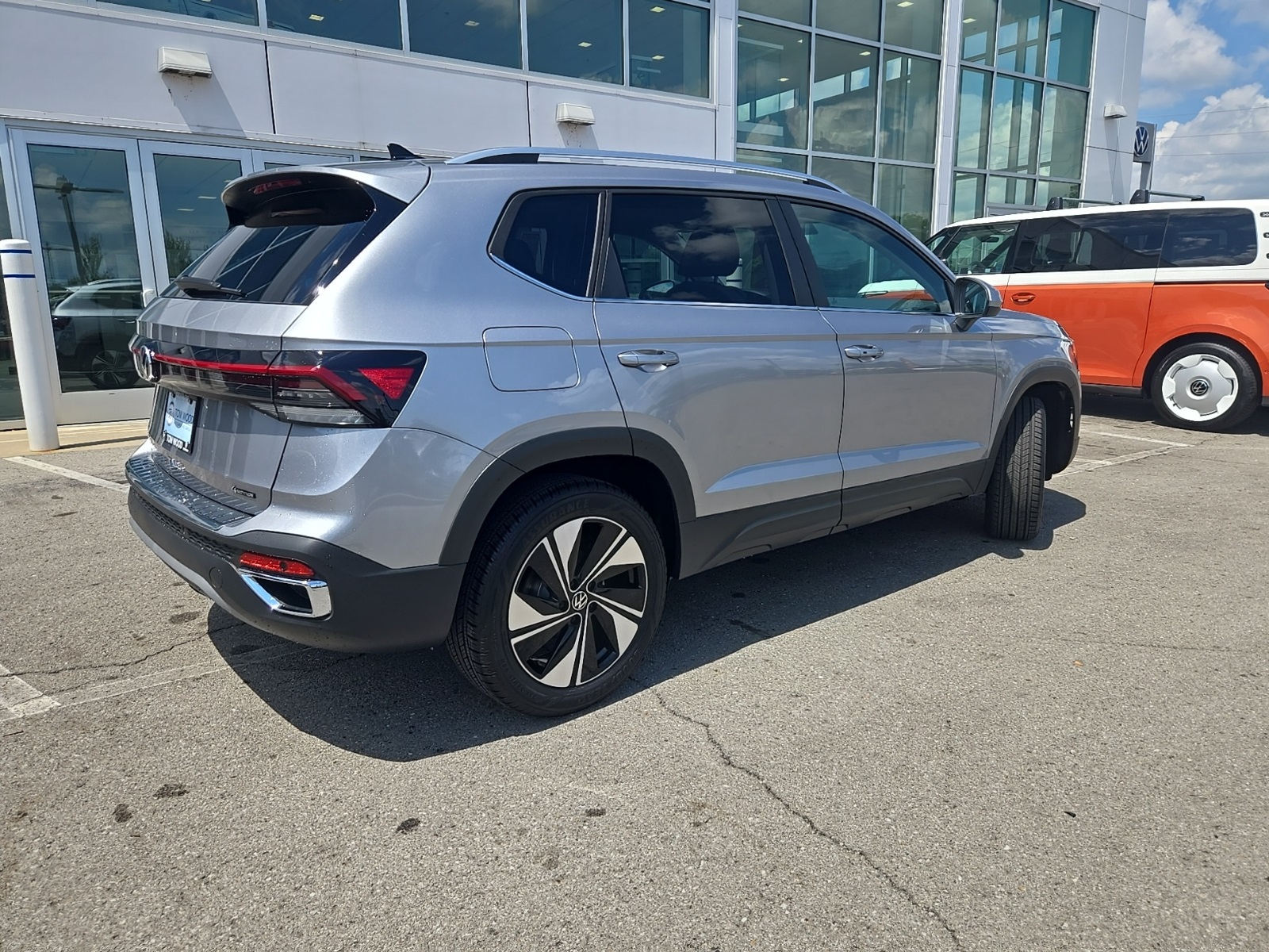 new 2025 Volkswagen Taos car, priced at $27,300