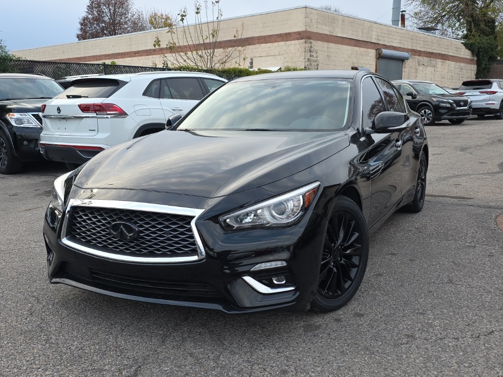 used 2021 INFINITI Q50 car, priced at $19,895
