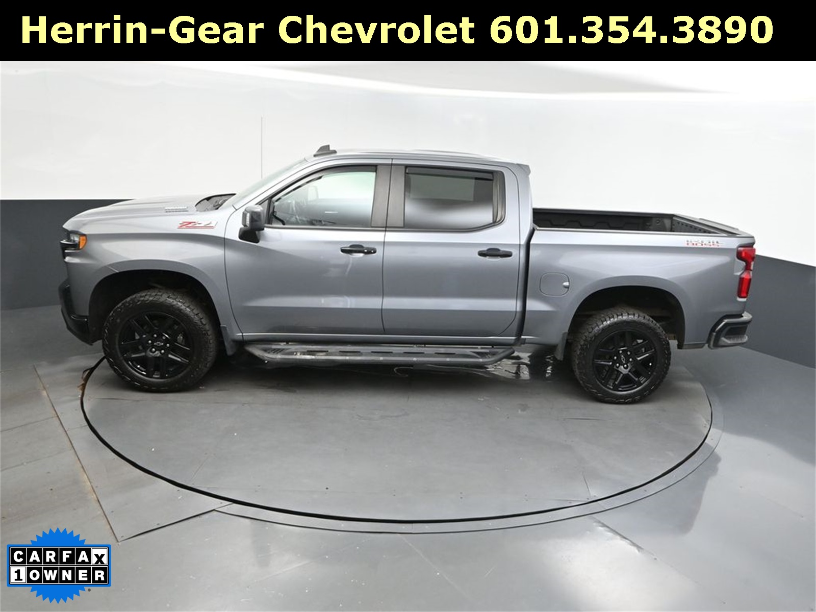2022 Satin Steel Metallic Chevrolet Silverado 1500 LTD LT Trail Boss 4X4 Truck