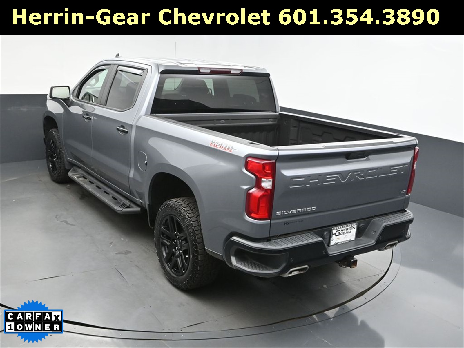 2022 Satin Steel Metallic Chevrolet Silverado 1500 LTD LT Trail Boss 4X4 Truck