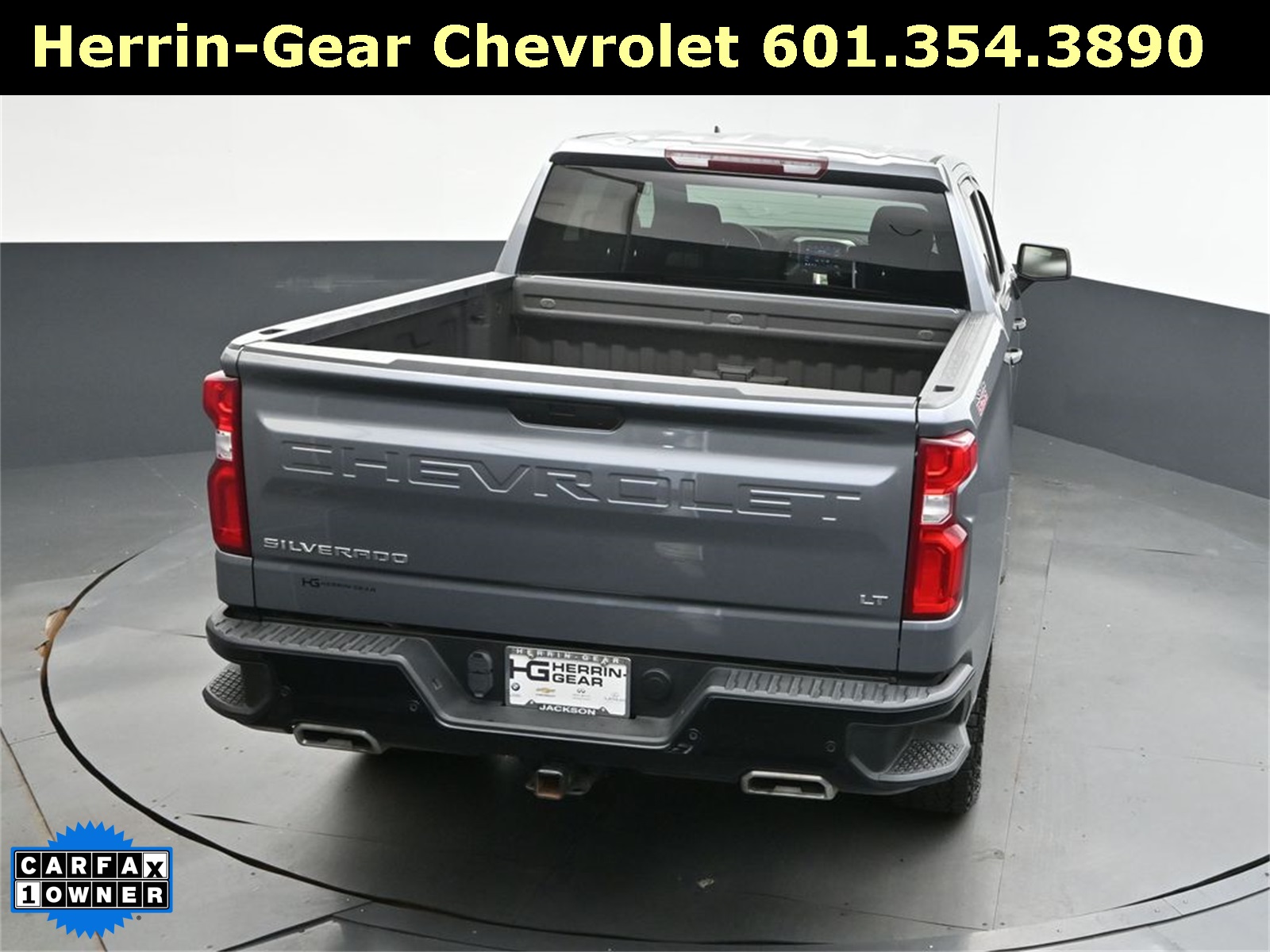 2022 Satin Steel Metallic Chevrolet Silverado 1500 LTD LT Trail Boss 4X4 Truck