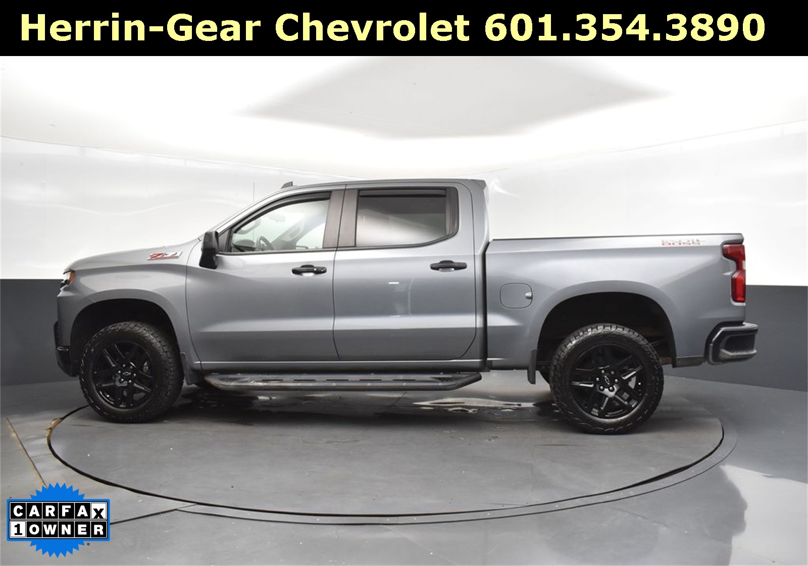 2022 Satin Steel Metallic Chevrolet Silverado 1500 LTD LT Trail Boss 4X4 Truck