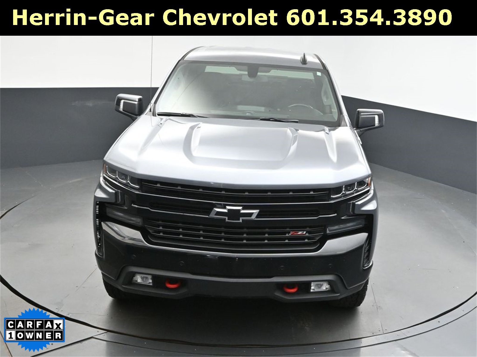 2022 Satin Steel Metallic Chevrolet Silverado 1500 LTD LT Trail Boss 4X4 Truck