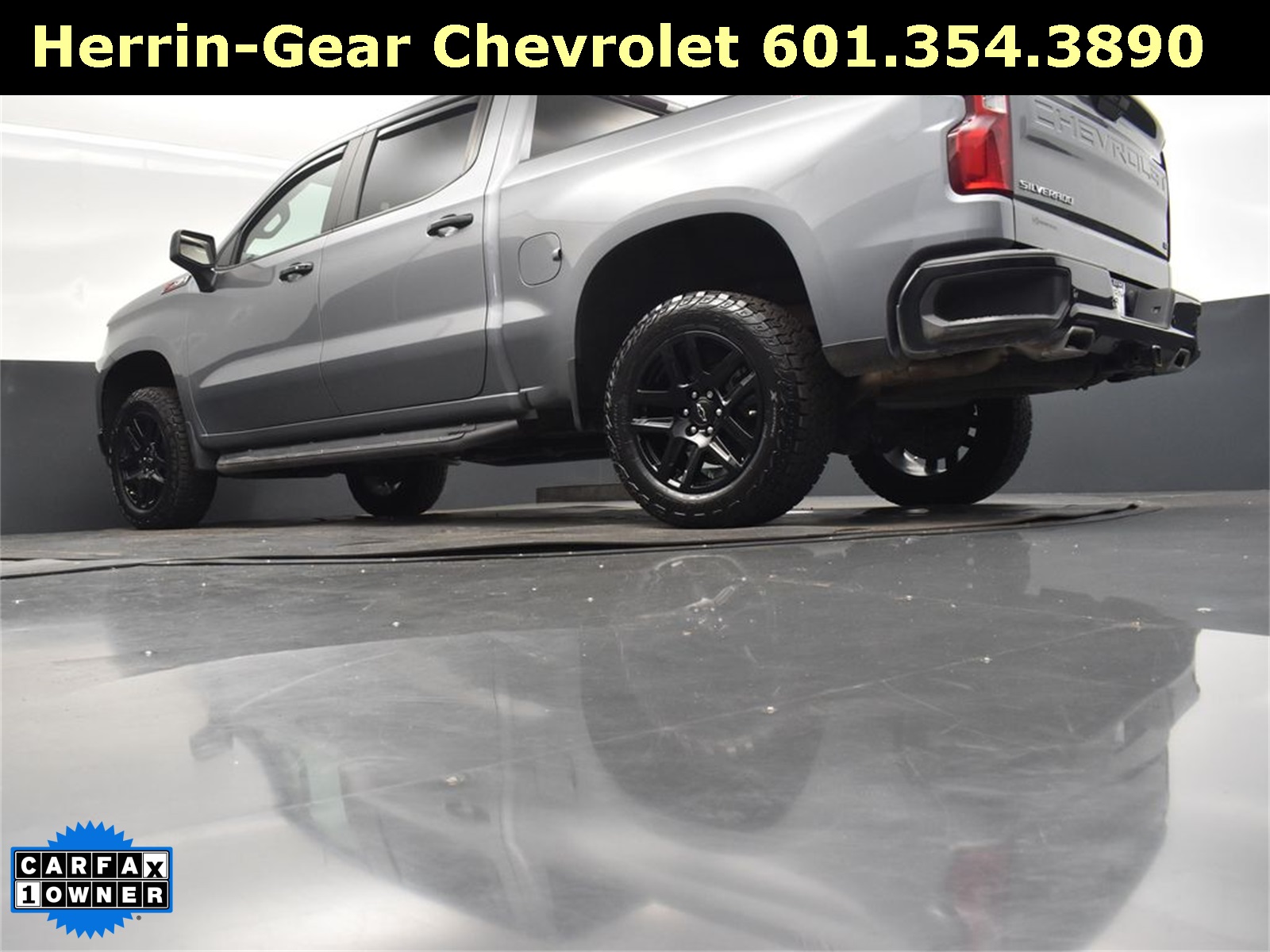 2022 Satin Steel Metallic Chevrolet Silverado 1500 LTD LT Trail Boss 4X4 Truck