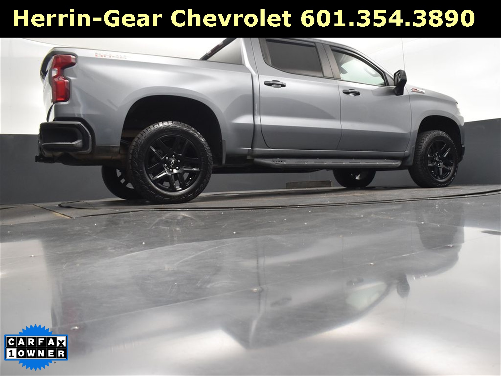 2022 Satin Steel Metallic Chevrolet Silverado 1500 LTD LT Trail Boss 4X4 Truck