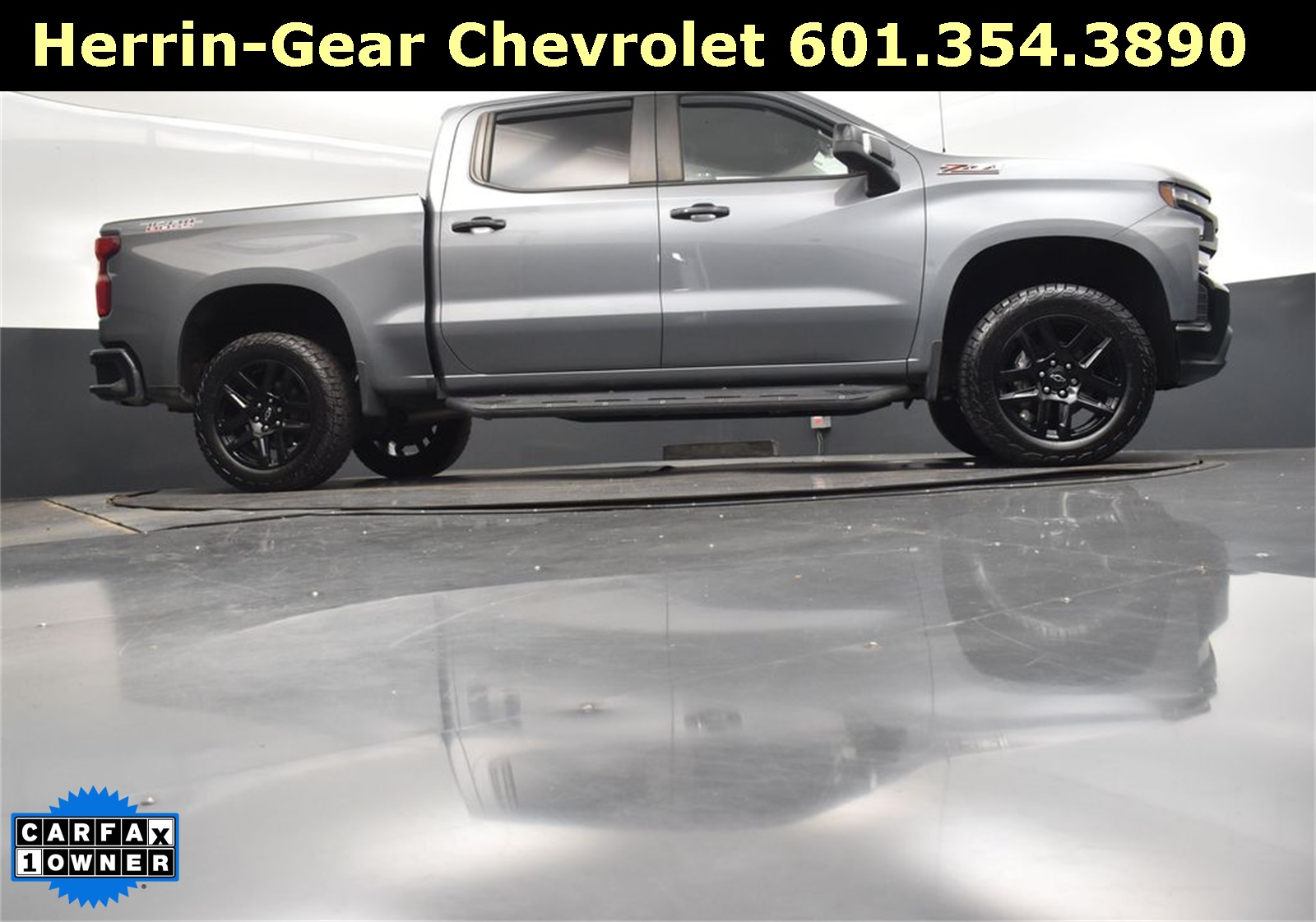 2022 Satin Steel Metallic Chevrolet Silverado 1500 LTD LT Trail Boss 4X4 Truck