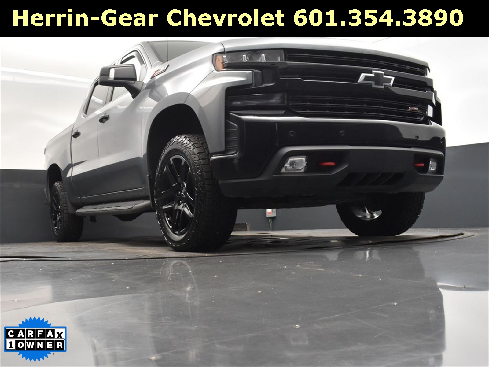 2022 Satin Steel Metallic Chevrolet Silverado 1500 LTD LT Trail Boss 4X4 Truck