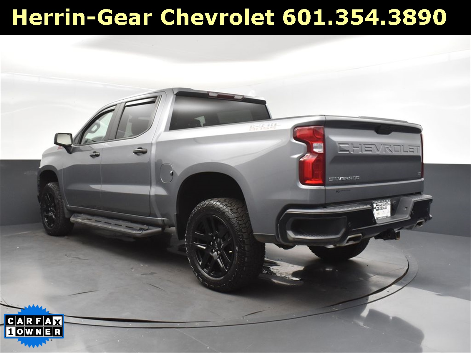 2022 Satin Steel Metallic Chevrolet Silverado 1500 LTD LT Trail Boss 4X4 Truck