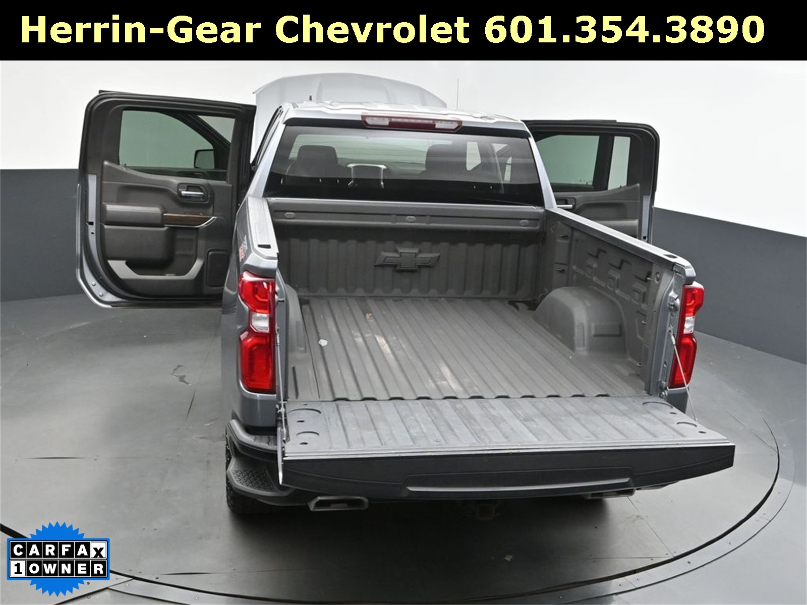 2022 Satin Steel Metallic Chevrolet Silverado 1500 LTD LT Trail Boss 4X4 Truck