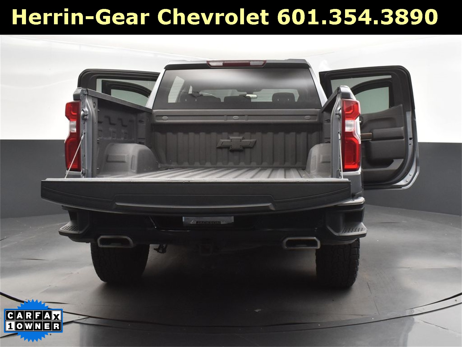 2022 Satin Steel Metallic Chevrolet Silverado 1500 LTD LT Trail Boss 4X4 Truck
