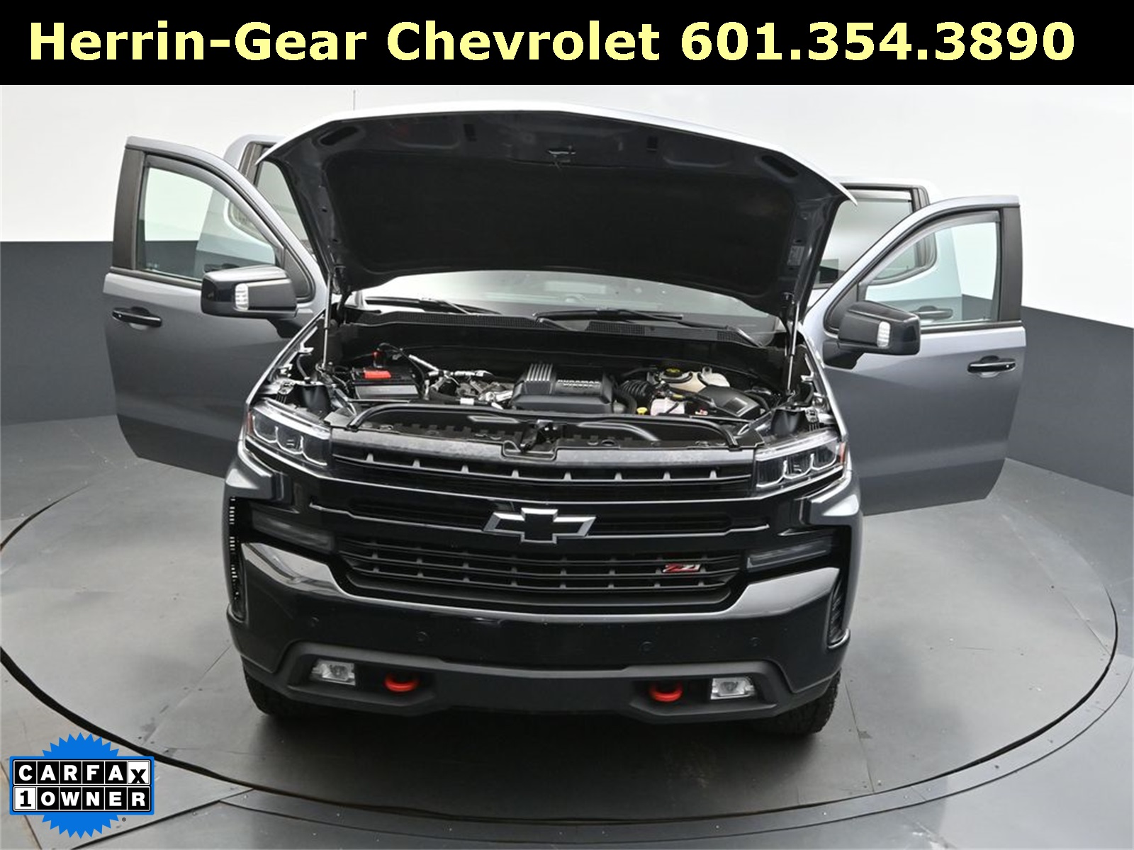 2022 Satin Steel Metallic Chevrolet Silverado 1500 LTD LT Trail Boss 4X4 Truck
