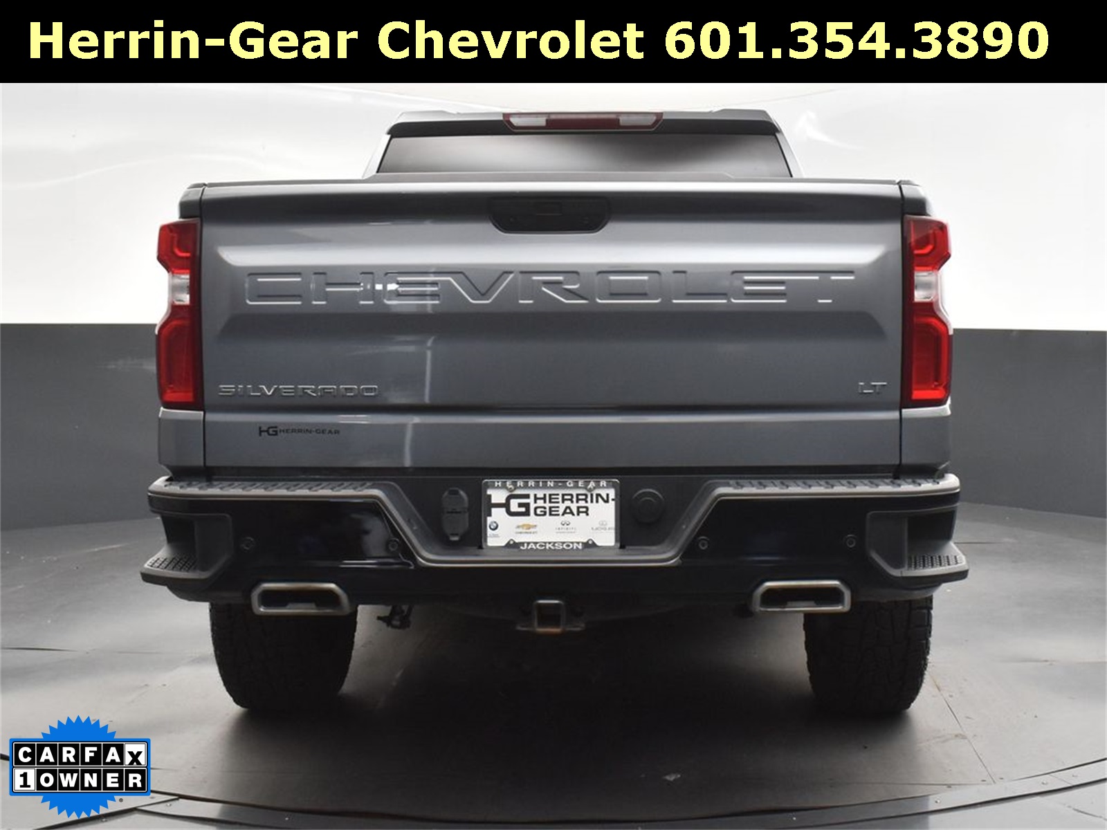 2022 Satin Steel Metallic Chevrolet Silverado 1500 LTD LT Trail Boss 4X4 Truck