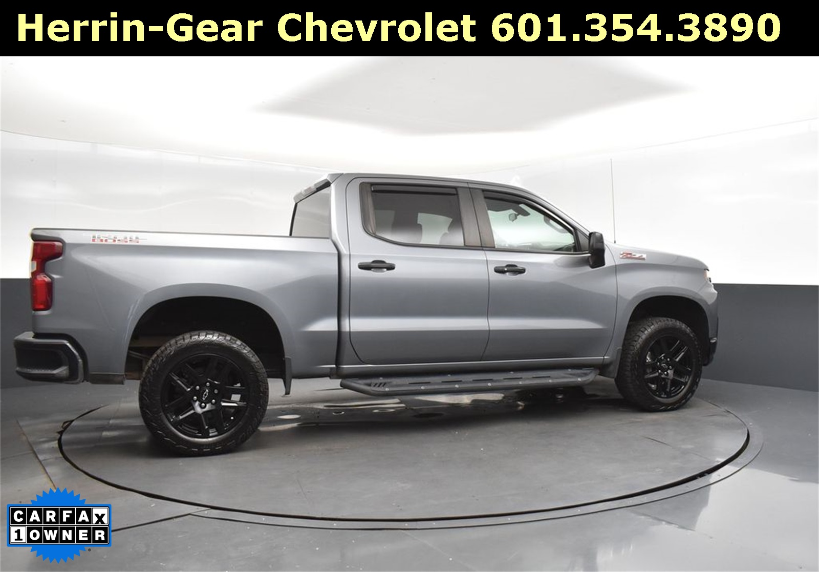 2022 Satin Steel Metallic Chevrolet Silverado 1500 LTD LT Trail Boss 4X4 Truck