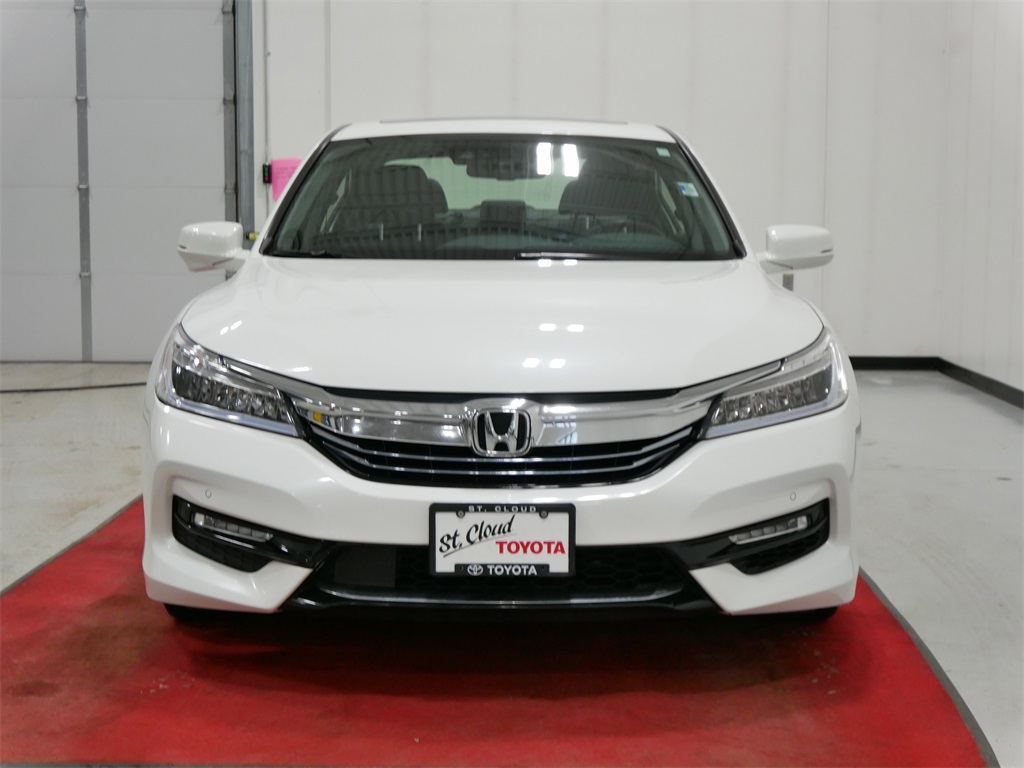 Used 2017 Honda Accord Hybrid Touring with VIN JHMCR6F70HC031333 for sale in Waite Park, Minnesota