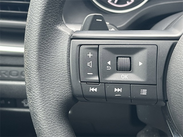 2024 Glacier White Nissan Rogue S FWD SUV