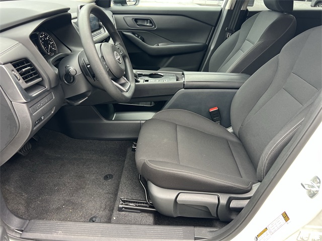 2024 Glacier White Nissan Rogue S FWD SUV