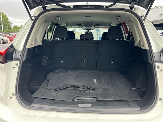 2024 Glacier White Nissan Rogue S FWD SUV