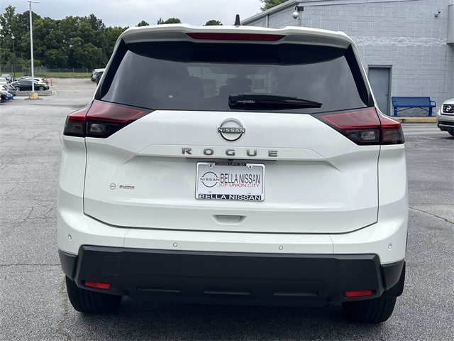 2024 Glacier White Nissan Rogue S FWD SUV