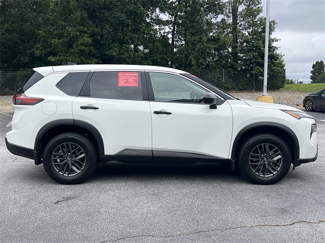 2024 Glacier White Nissan Rogue S FWD SUV
