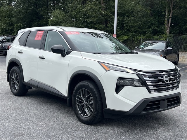 2024 Glacier White Nissan Rogue S FWD SUV
