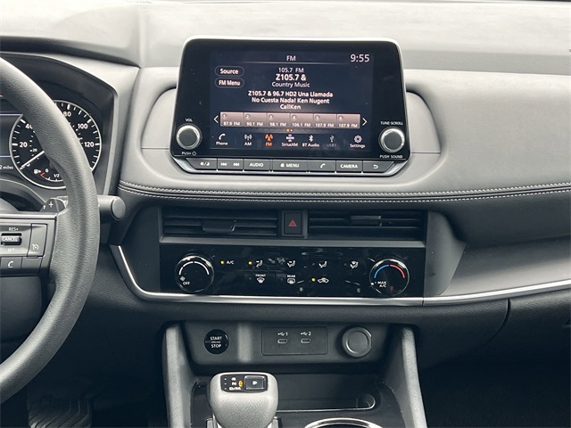 2024 Glacier White Nissan Rogue S FWD SUV