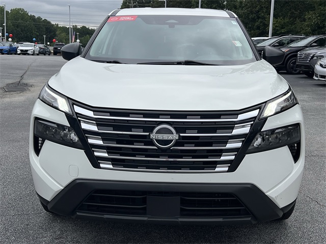 2024 Glacier White Nissan Rogue S FWD SUV