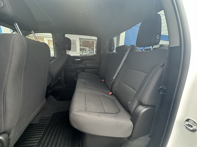 2021 Summit White Chevrolet Silverado 1500 Custom 4X4 Truck