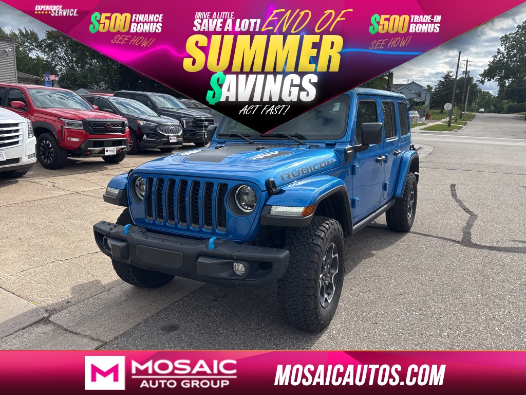 Used 2023 Jeep Wrangler Rubicon 4xe SUVs