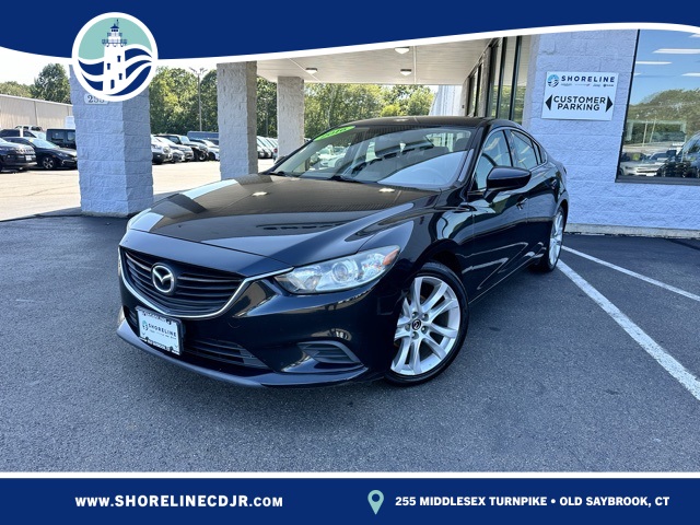 2016 Jet Black Mica Mazda Mazda6 i Touring Sedan