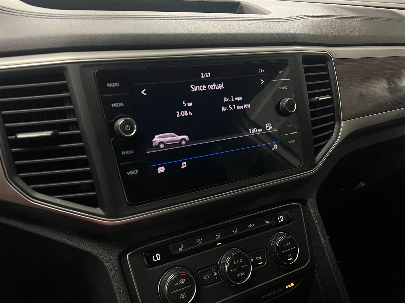 used 2019 Volkswagen Atlas car, priced at $18,488