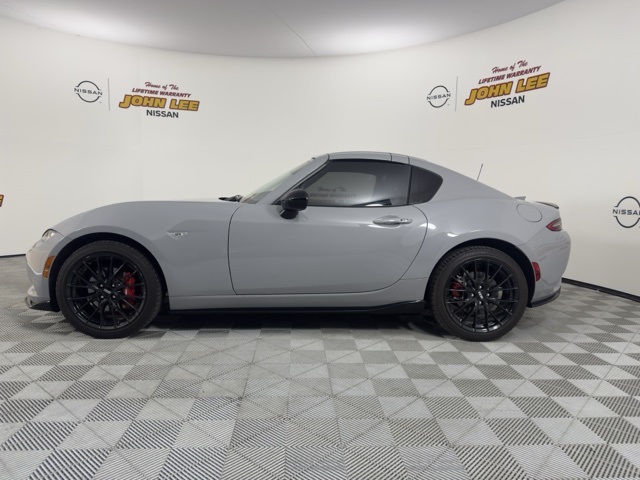 2024 Aero Gray Mazda MX-5 Miata RF Club RWD Convertible
