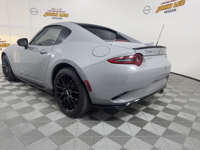 2024 Aero Gray Mazda MX-5 Miata RF Club RWD Convertible