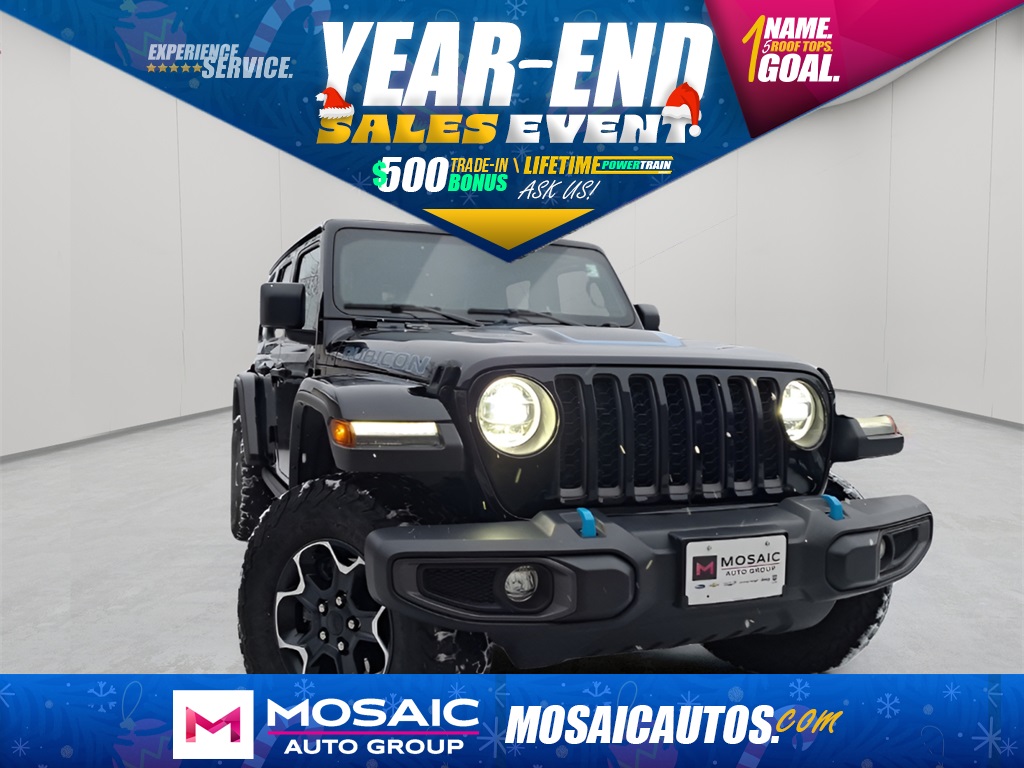 Used 2022 Jeep Wrangler Unlimited Rubicon 4xe SUVs