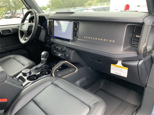 2025 Azure Gray Metallic Tri-Coat Ford Bronco Badlands 4X4 SUV