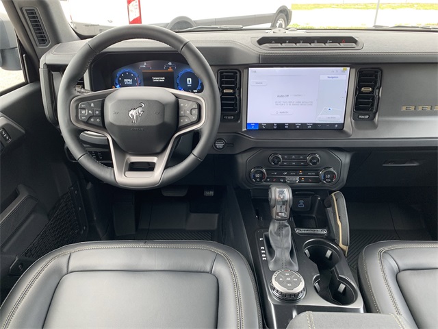 2025 Azure Gray Metallic Tri-Coat Ford Bronco Badlands 4X4 SUV
