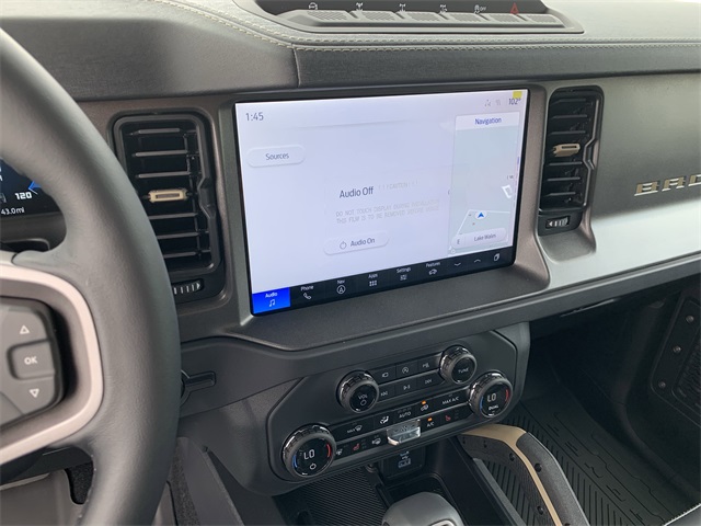 2025 Azure Gray Metallic Tri-Coat Ford Bronco Badlands 4X4 SUV